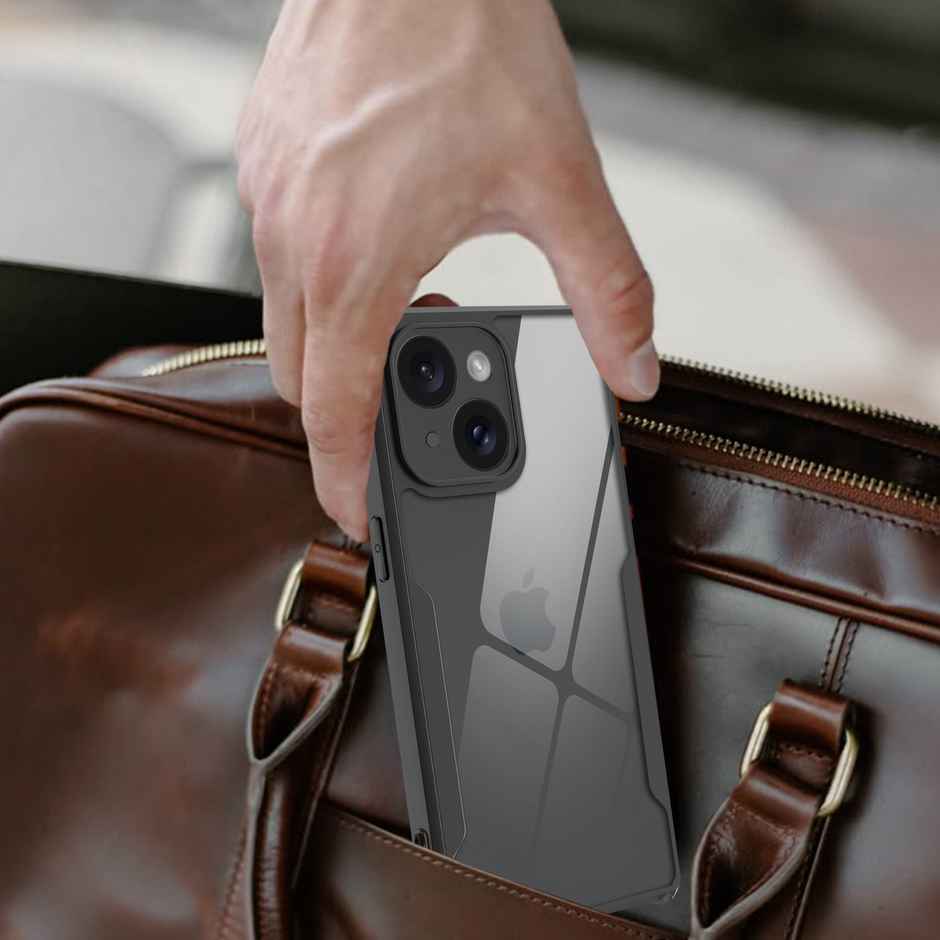 Artistque Case For iPhone 15 Back Cover | Transparent Shockproof TPU Cover