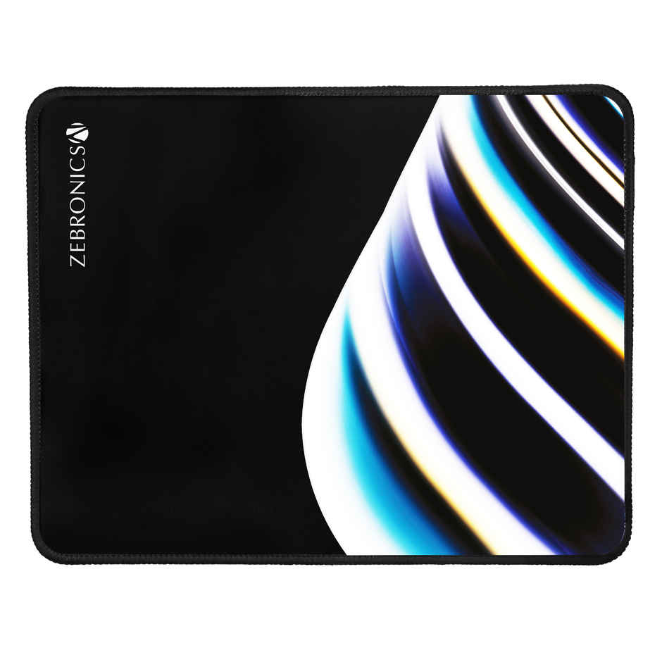 Zebroincs MSP-X2 Mouse Pad, Speed and Precision Operation, Smooth Cloth Surface  - Black