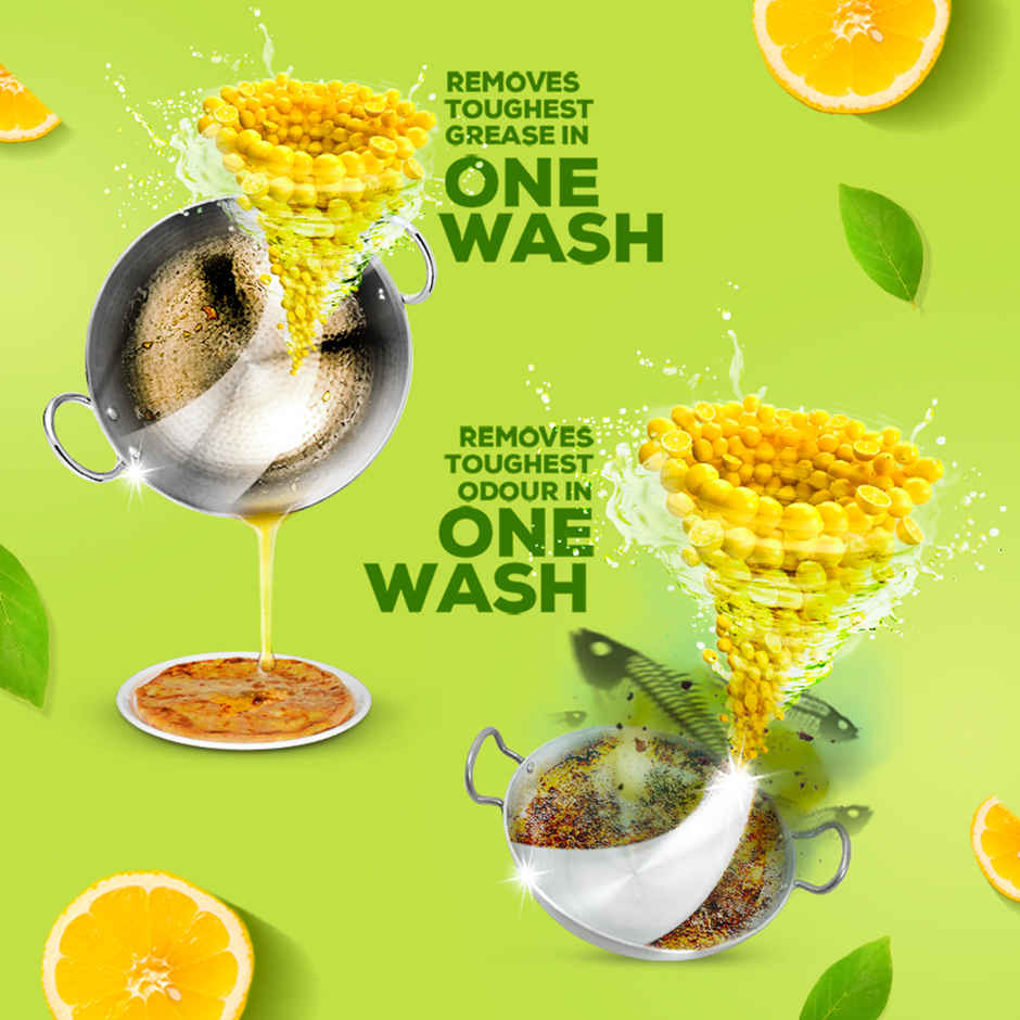 Vim Lemon Dishwash Liquid Gel Refill Pouch