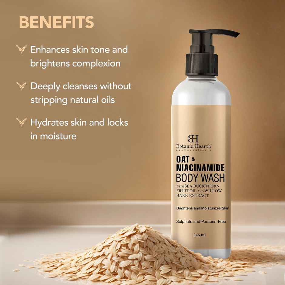 Botanic Hearth Oat & Niacinamide Body Wash