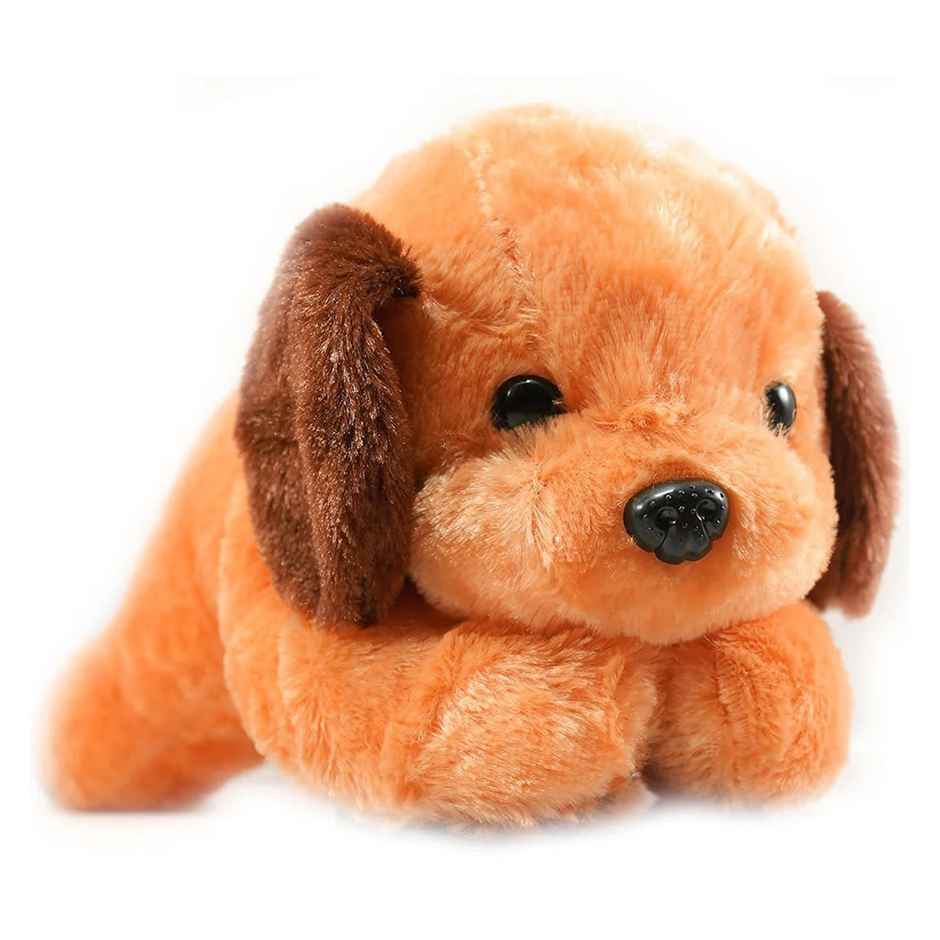 Sterling Dog Cute Plush Soft Toys For Kids Birthday Gift 26 Cm - Brown