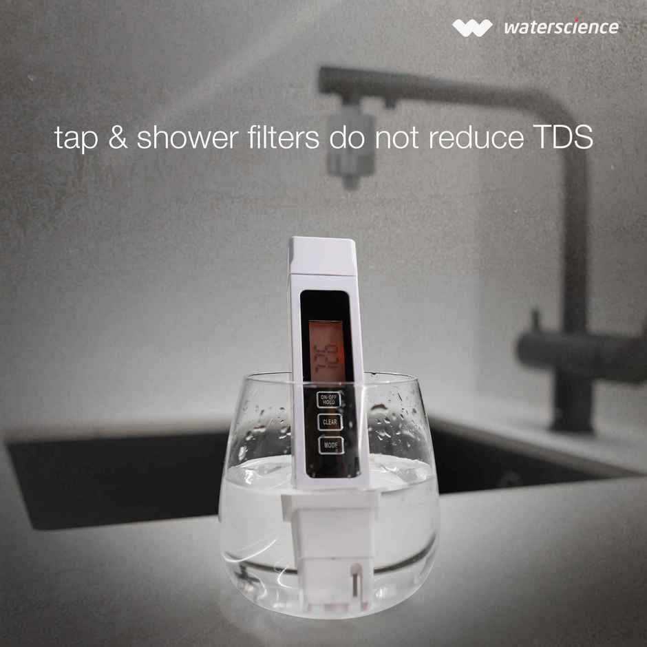 Waterscience Cleo Shower and Tap Filter for Hard Water - Model CLEO-SFU-423