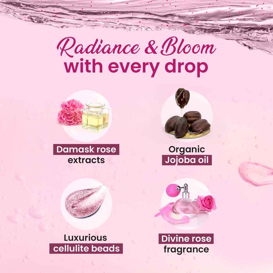 Dabur Gulabari Shower Gel-Damask Rose & Jojoba Oil