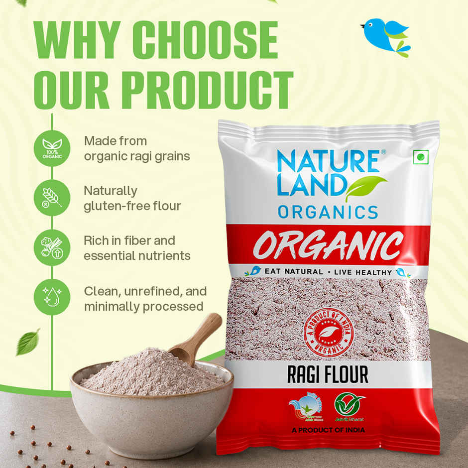 Natureland Organics Ragi Flour