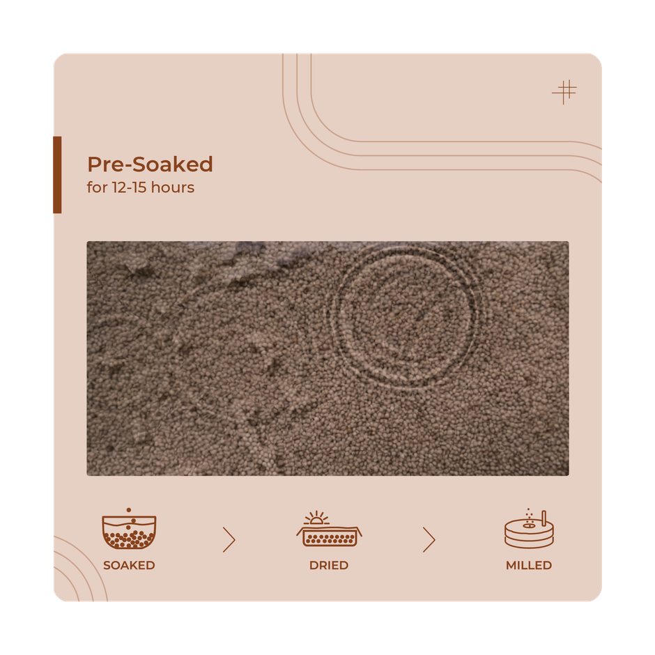 The Millet Company Pre-Soaked Millet Flour Combo Pack Of 5