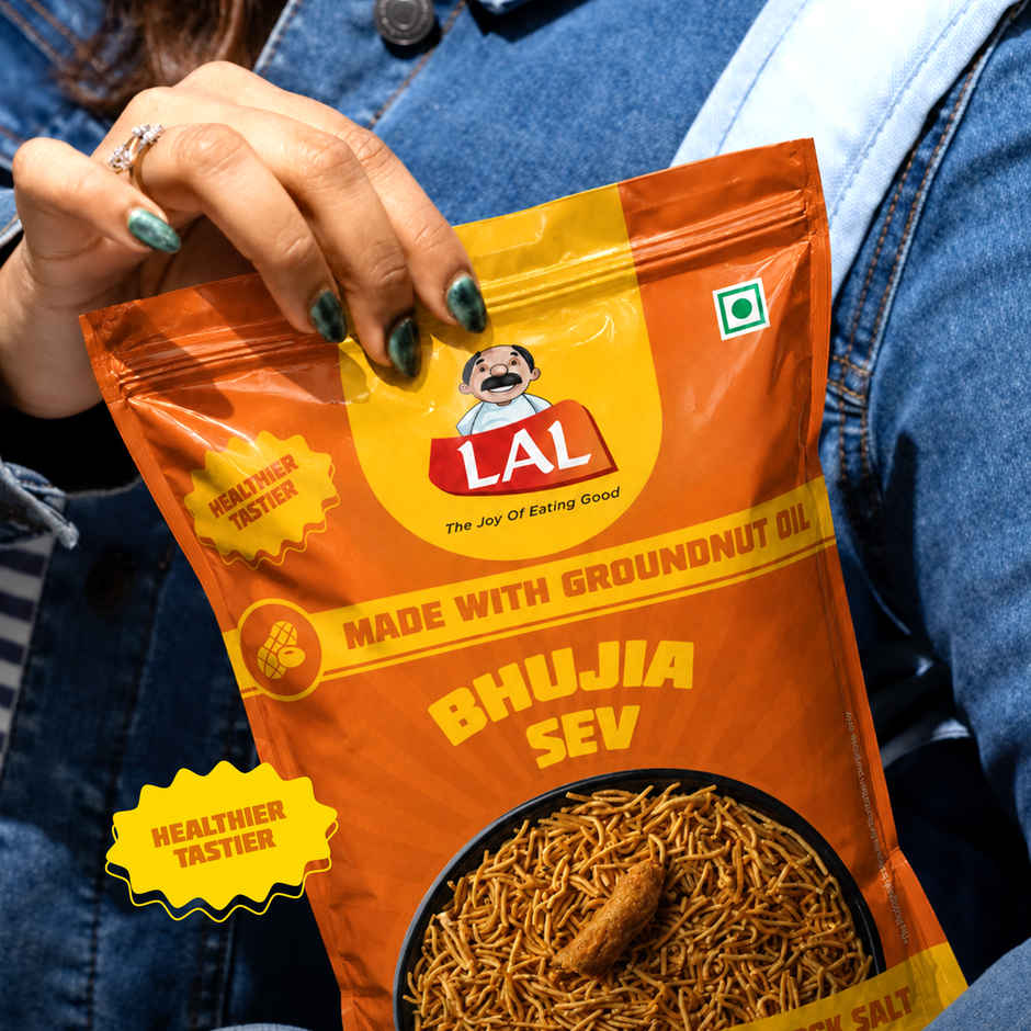 Lal Bhujia Sev (Refined Groundnut Oil)