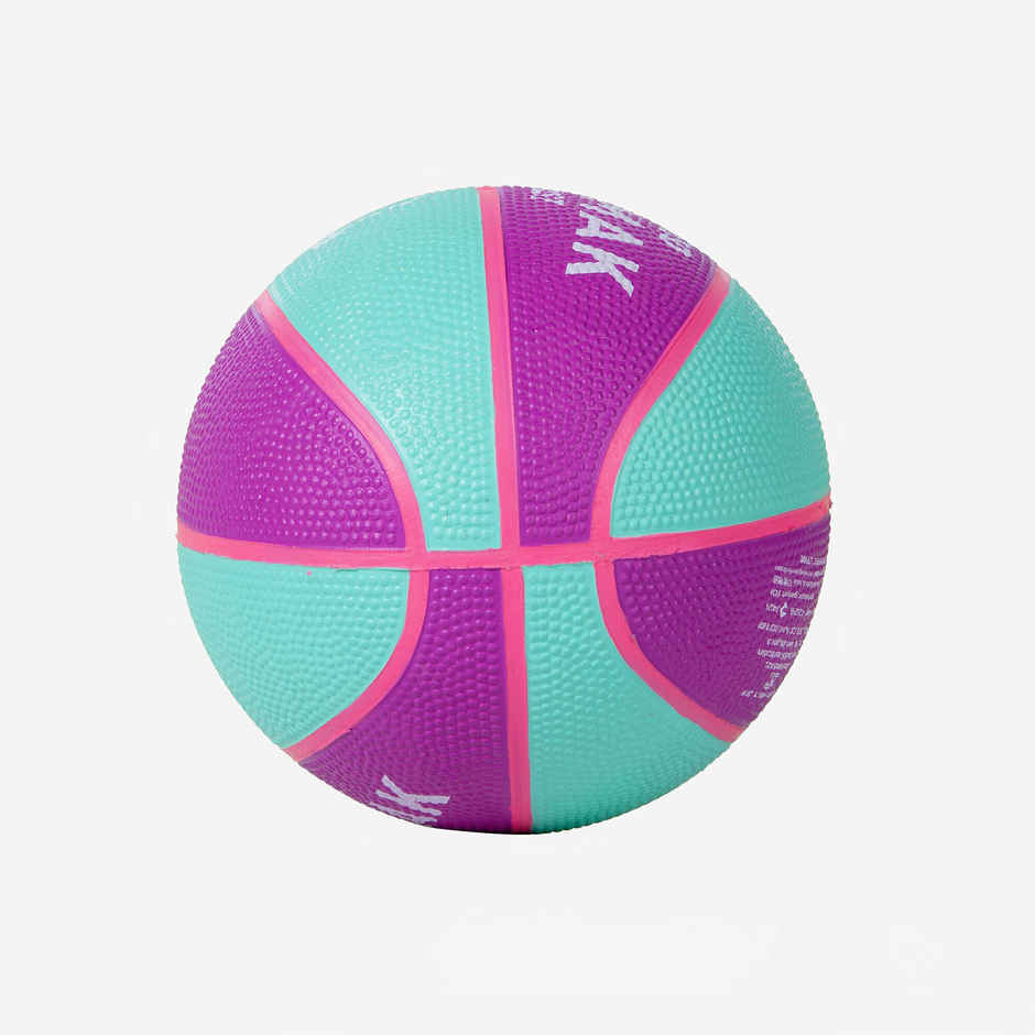 Decathlon Tarmak Kids Basketball | Purple & Turquoise | Size 1