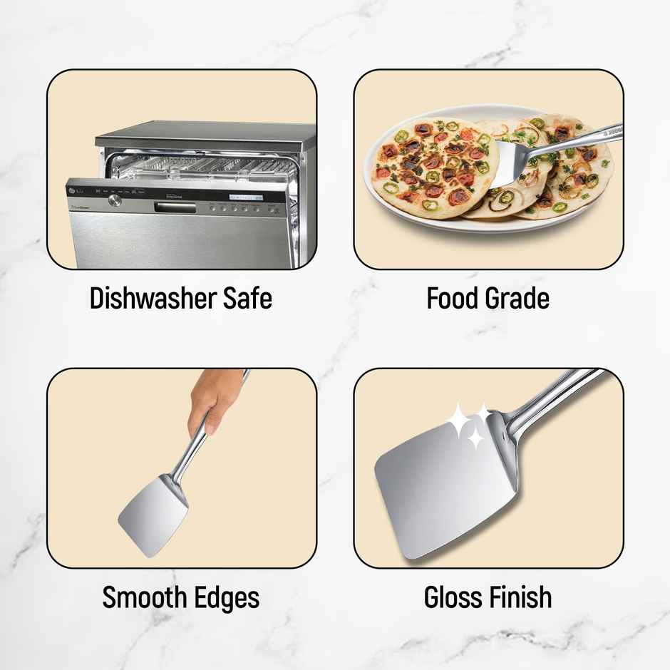 Judge by Prestige Stainless Steel Plain turner 1.5(32cm)