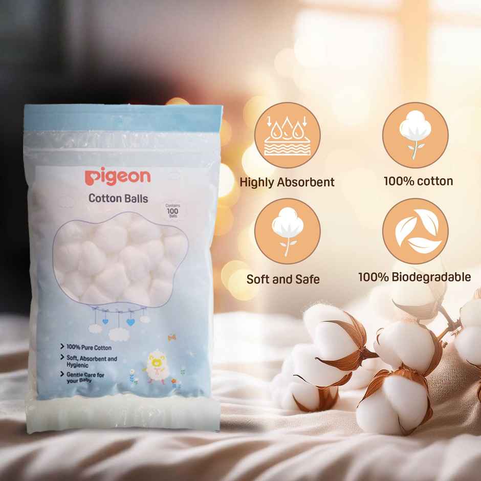 Pigeon Cotton Ball 100 Pcs/Pack