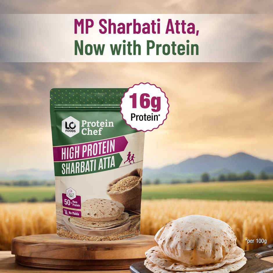 Protein Chef High Protein Sharbati Atta
