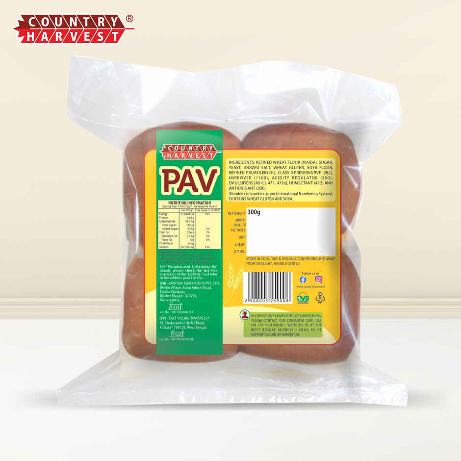 Country Harvest Pav Combo