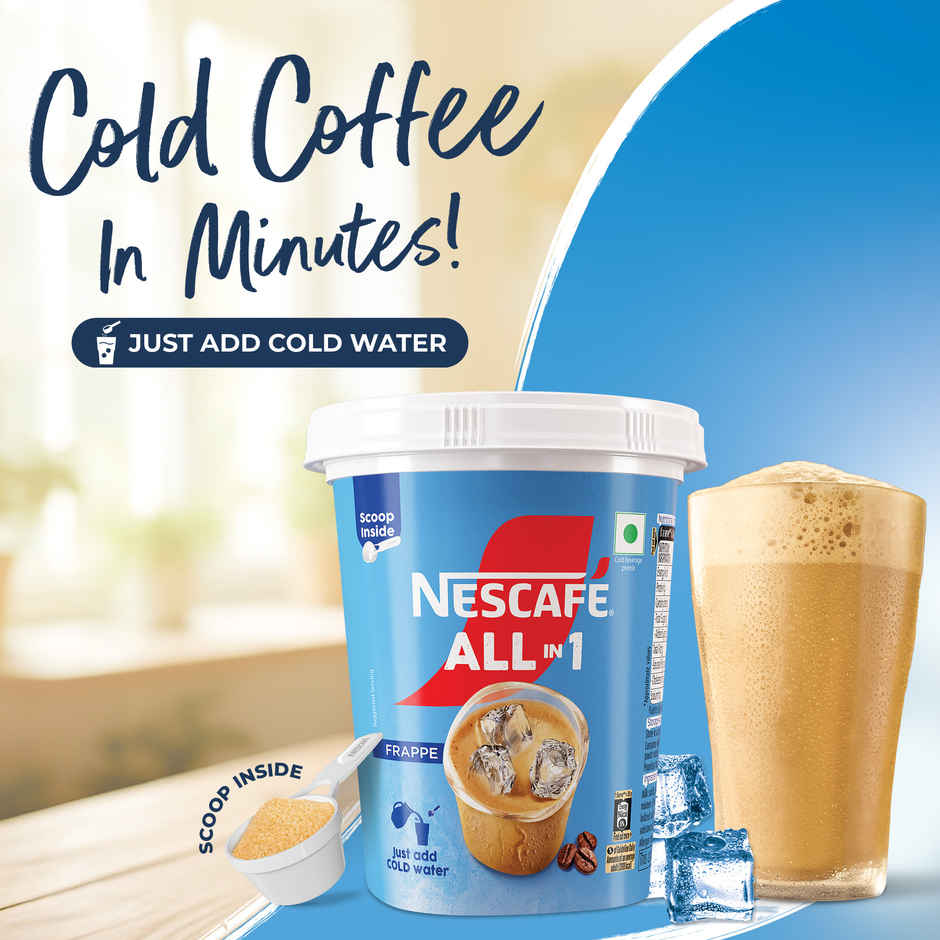NESCAFE All In 1 Frappe Instant Cold Coffee Premix