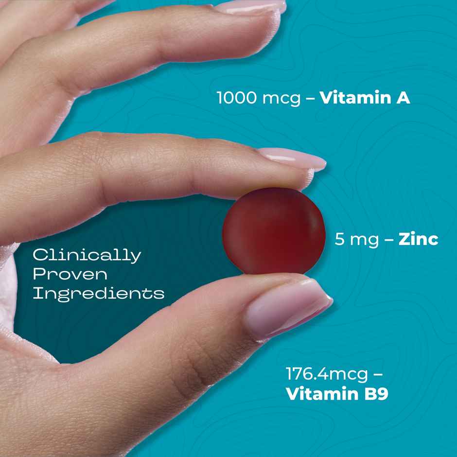 Nutriburst Health & Vitality Gummies With Multivitamins & Biotin