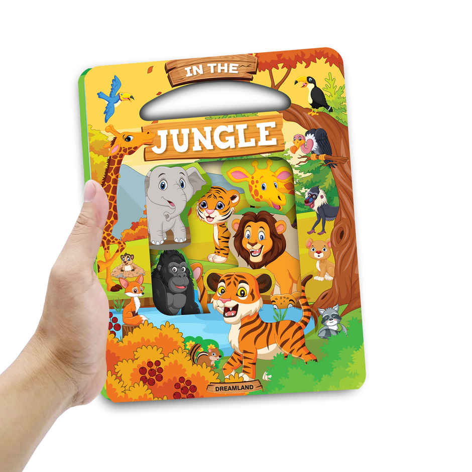 Die Cut Window Board Book - In the Jungle