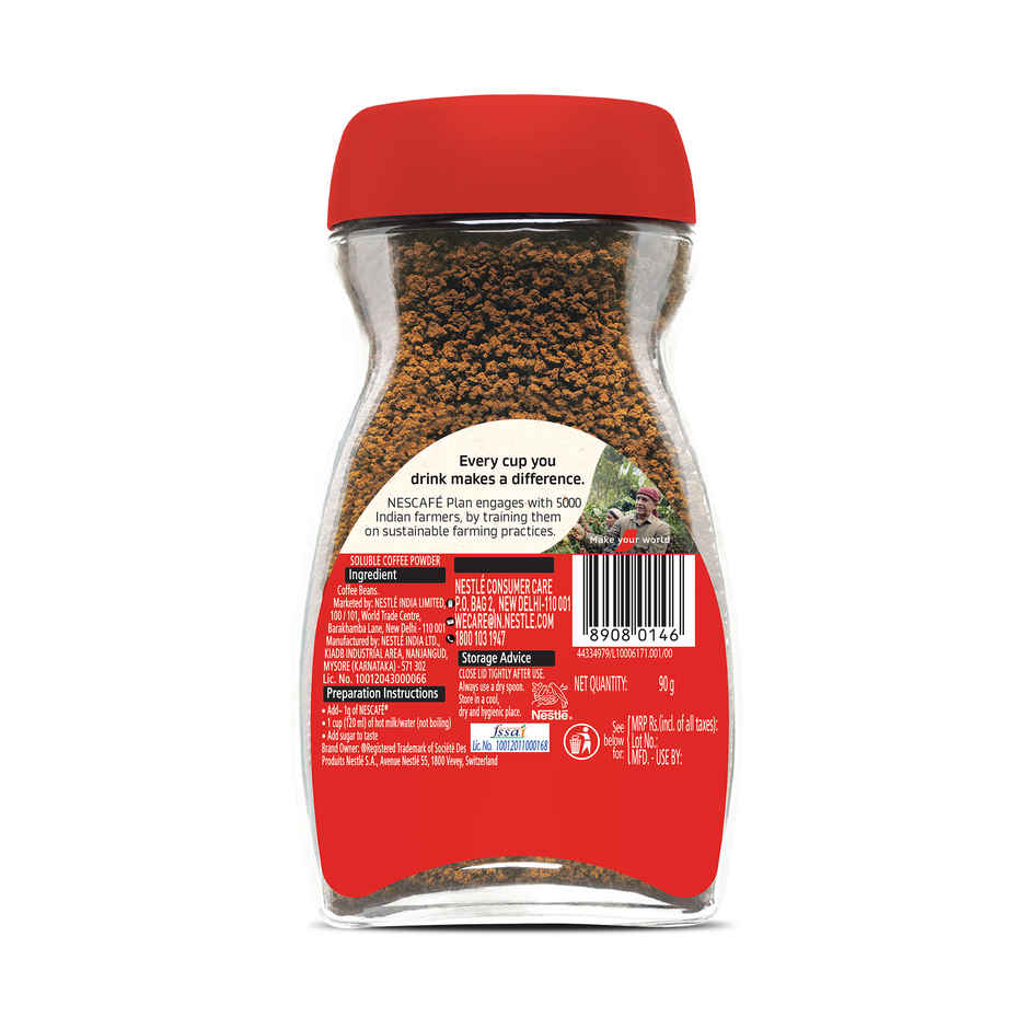 Nescafe Classic - Instant Coffee Powder - Pure Coffee