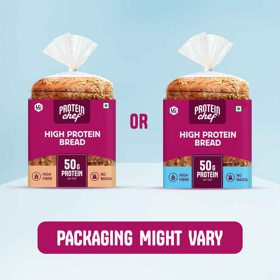 Protein Chef 50g Protein Bread | Multigrain Bread | No Maida