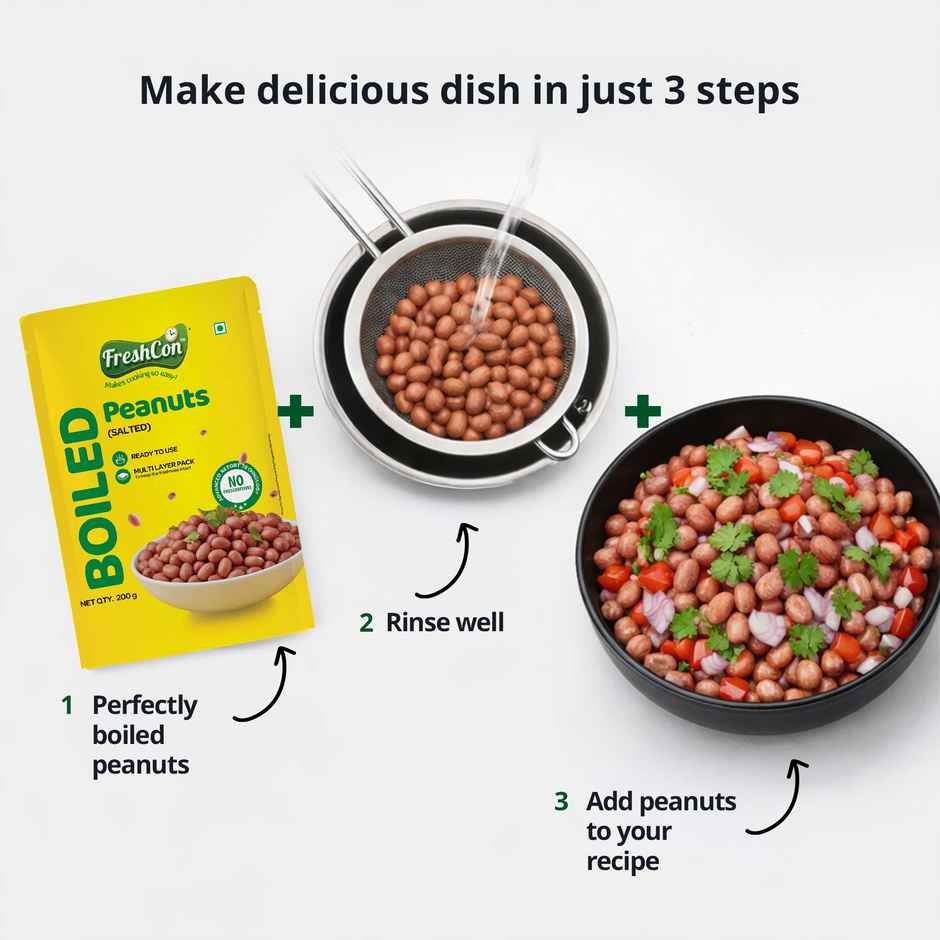 Freshcon Boiled Peanuts | Salted