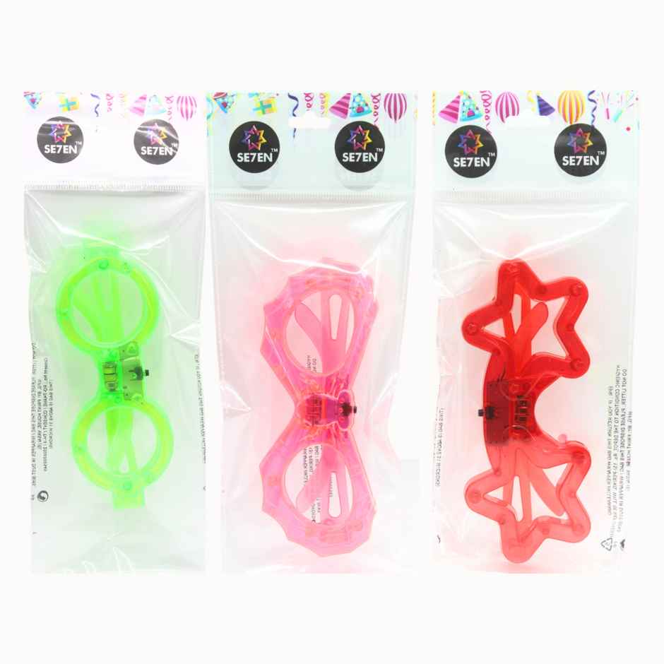 Led Light Goggles | Colour May Vary | Party Special | Se7en