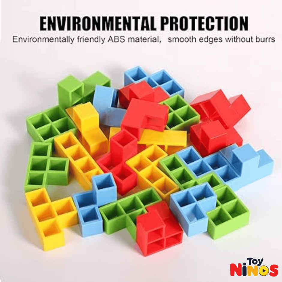 Toytales Tetra Tower | Balancing Game | Building Blocks | Puzzle | Toys For Kids