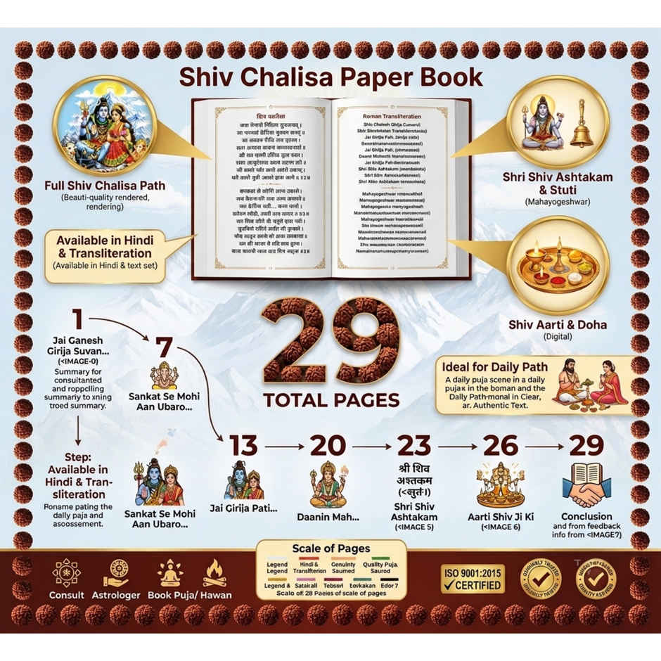 Shiv Chalisa Book | Mangal Bhawan