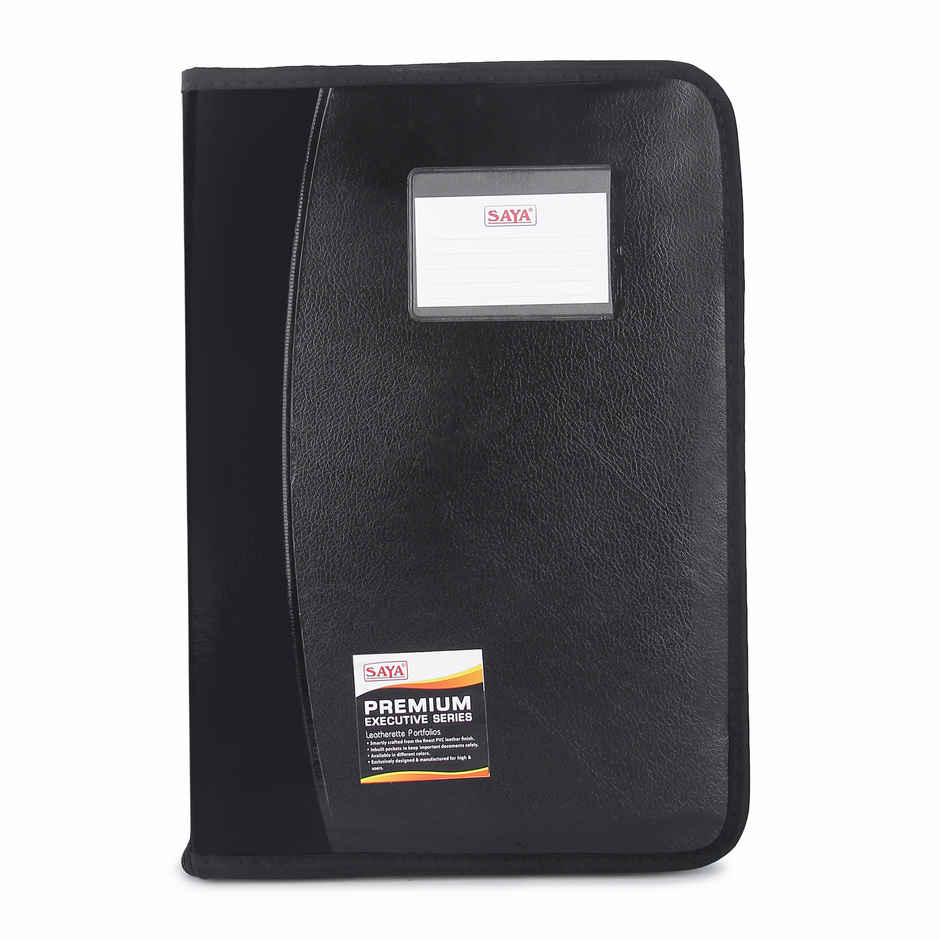 Saya Executive 10-Pocket Portfolio - FS Size, Professional Document Organizer | Assorted