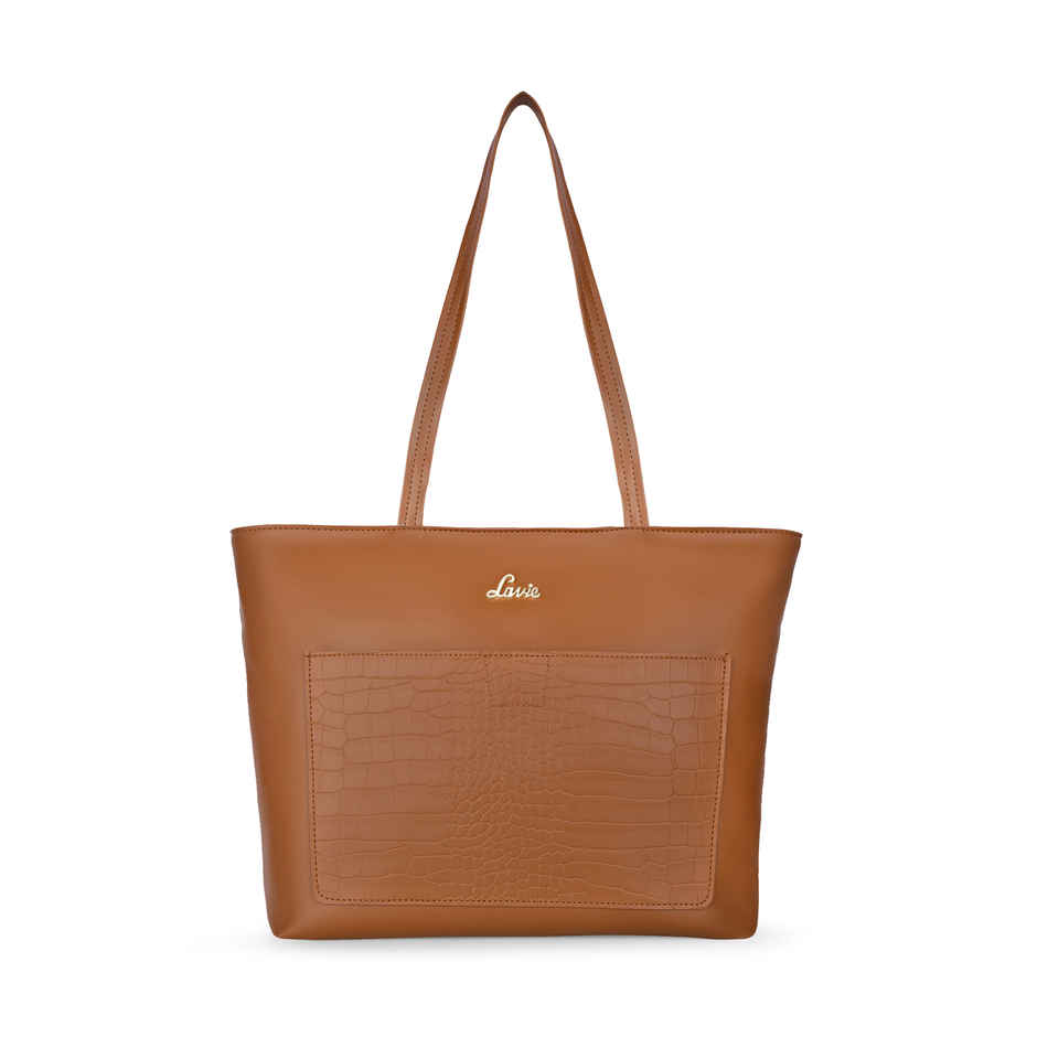 Lavie Women's Birch Synthetic Leather Tote Bag | Large | Tan