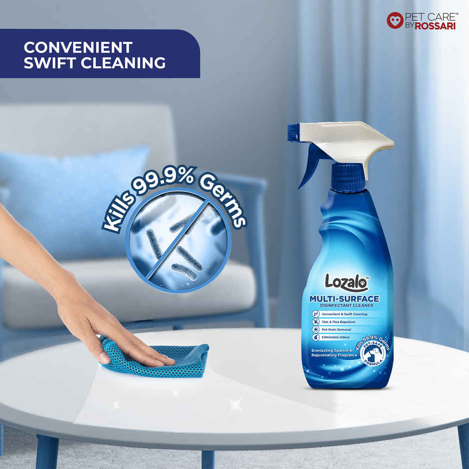 Lozalo Multi Surface Disinfectant Cleaner Spray for Pet Homes