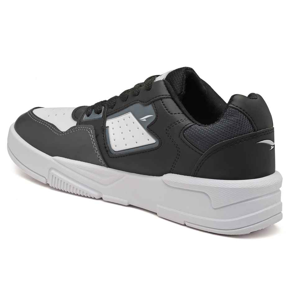 Asian Men s Mexico-02 Black Grey Sneakers | UK-6