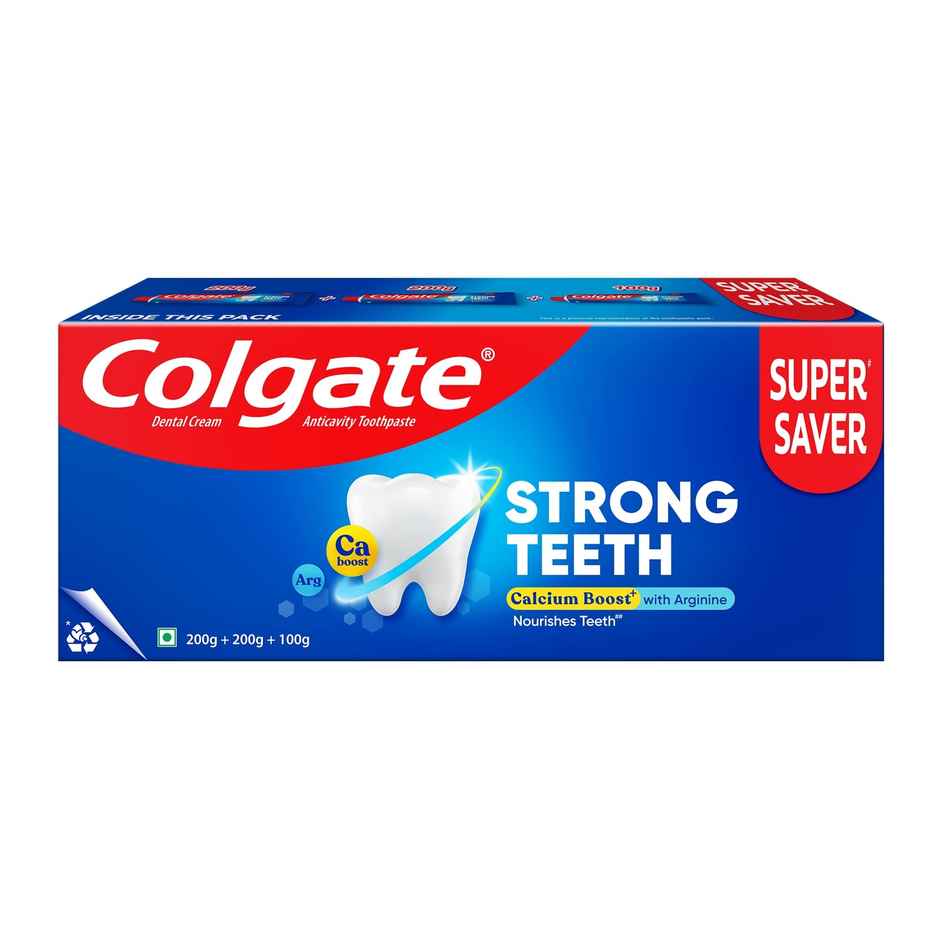 Colgate Strong Teeth Anticavity Toothpaste Combo