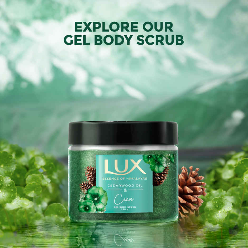 Lux Essence Of Himalayas Cedarwood Oil & Cica Soothing Body Wash