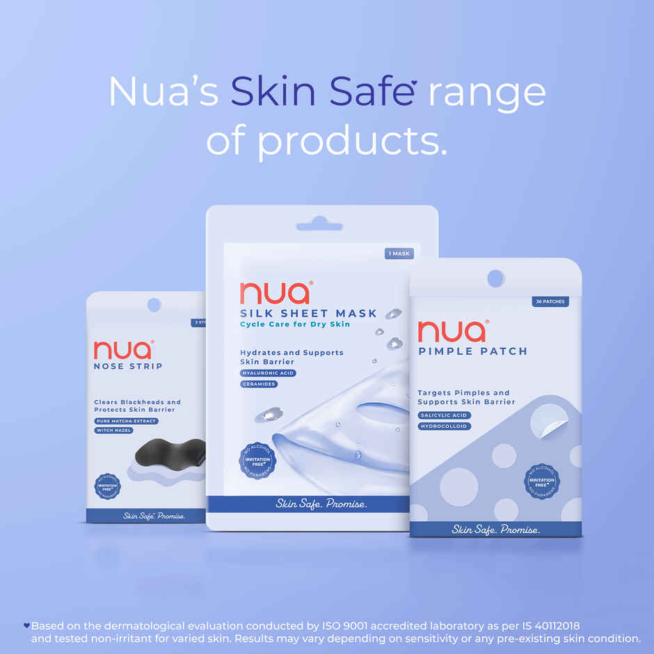 Nua Nose Strip (1pc) & Nua Hydrocolloid And Salicylic Acid Pimple Patches (36pc) Combo
