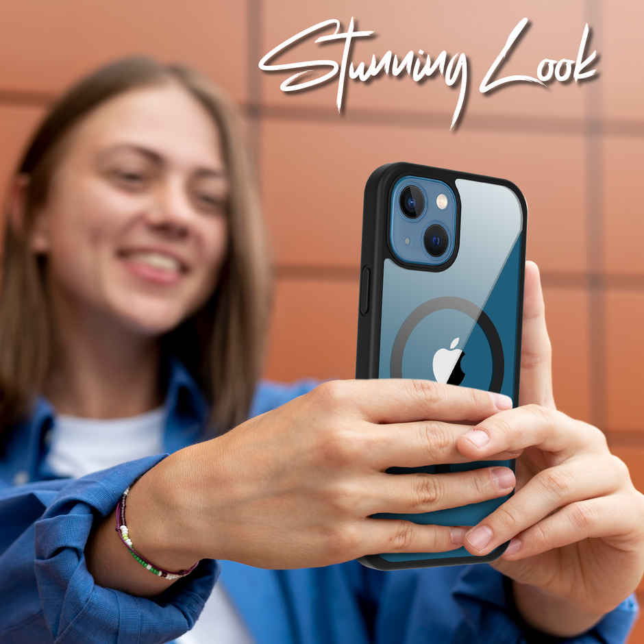 Artistque Case For iPhone 13 | iPhone 14 Back Cover | MagSafe Black