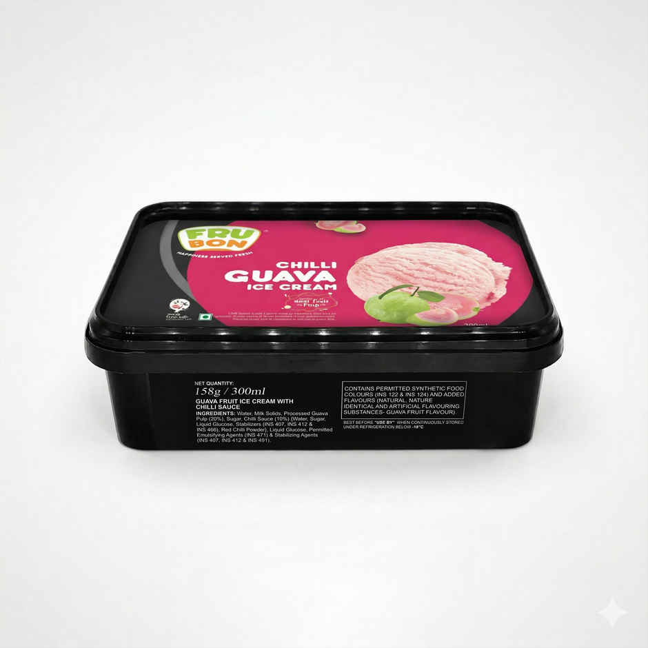 Frubon Chilli Guava Ice Cream Tub | Spicy & Fruity