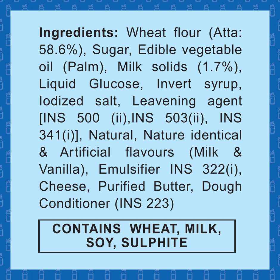 Patanjali Doodh Atta Biscuits - Whole Wheat Milk biscuits, Rich in Fibre