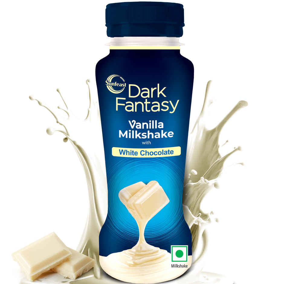 Sunfeast Dark Fantasy Vanilla Milkshake With White Chocolate Combo
