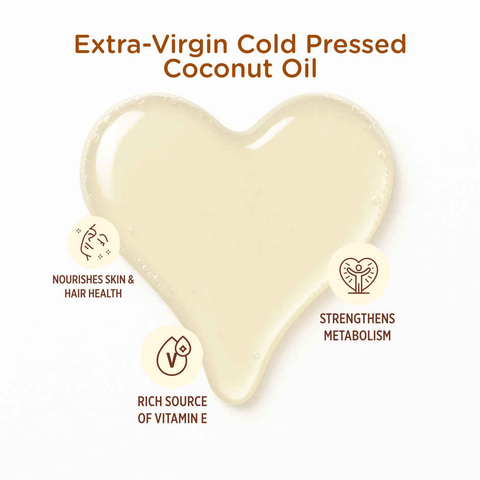 Vimal Oil Extra Virgin Coconut Cold Pressed Oil | Multipurpose