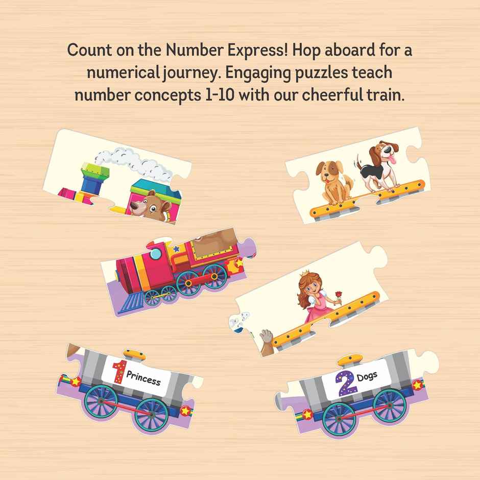 Sterling Number Train Puzzle Game