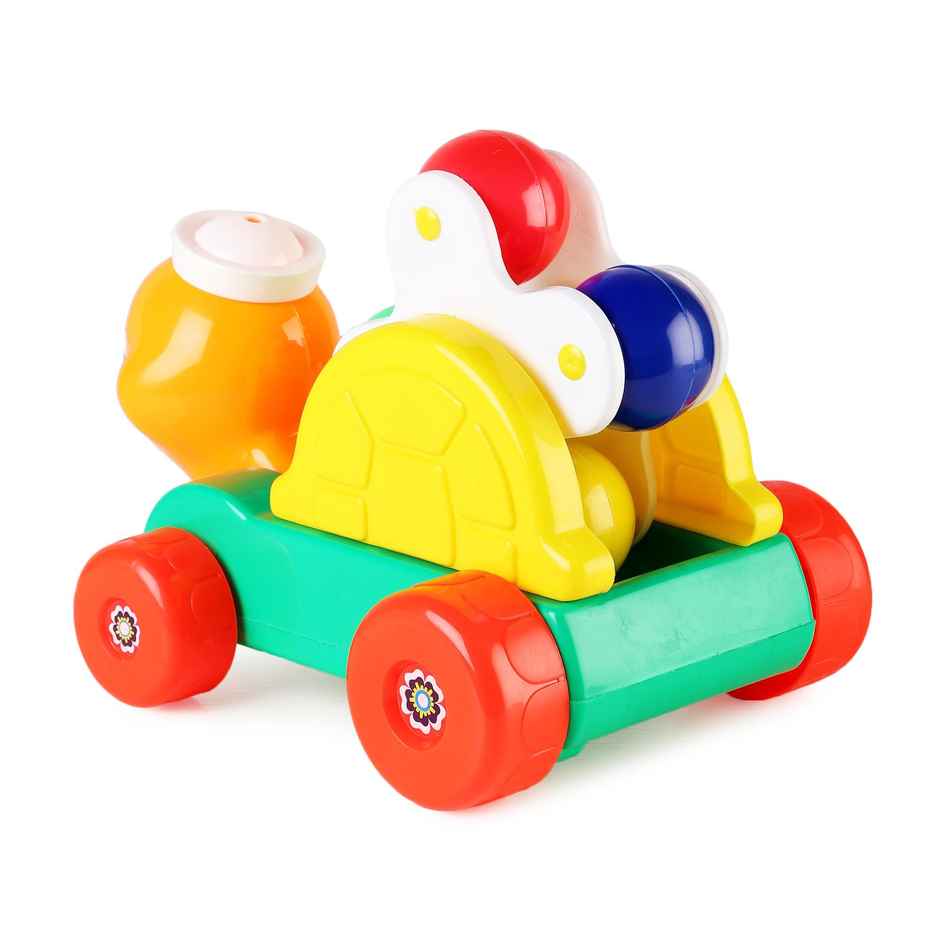 Pulling Rattling Turtle (Assorted)