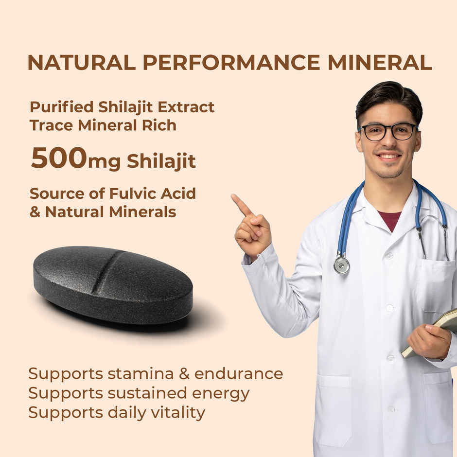 OYB Shilajit Stamina & Vitality Booster | 30 Tablets | OYB Power Peak