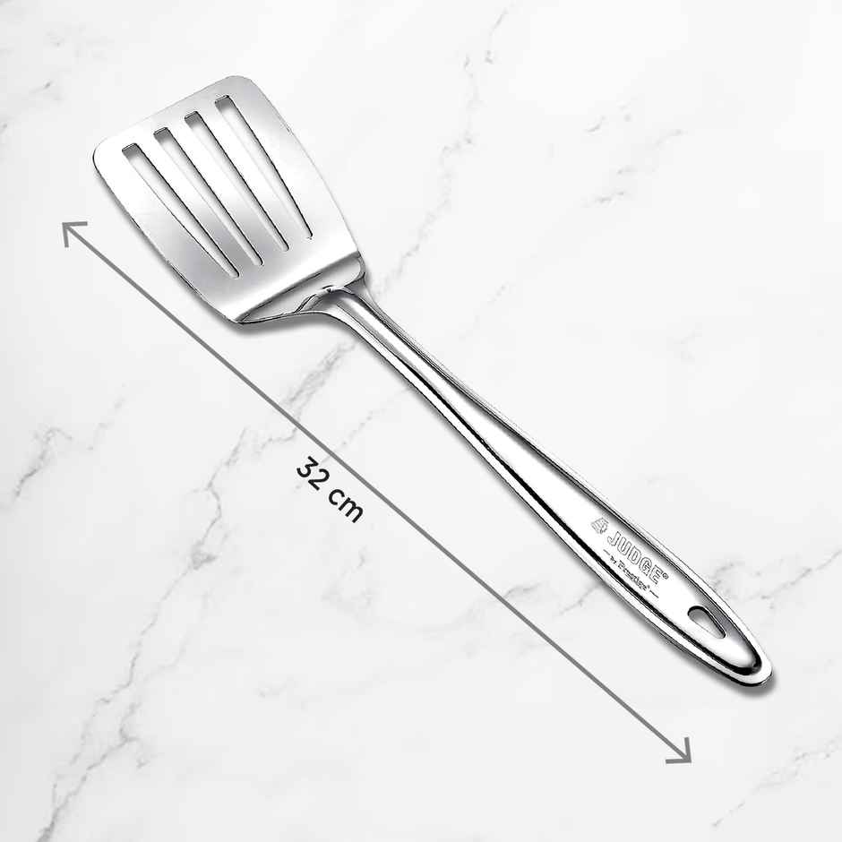 Judge by Prestige Stainless Steel Slotted turner 1.5(32cm)