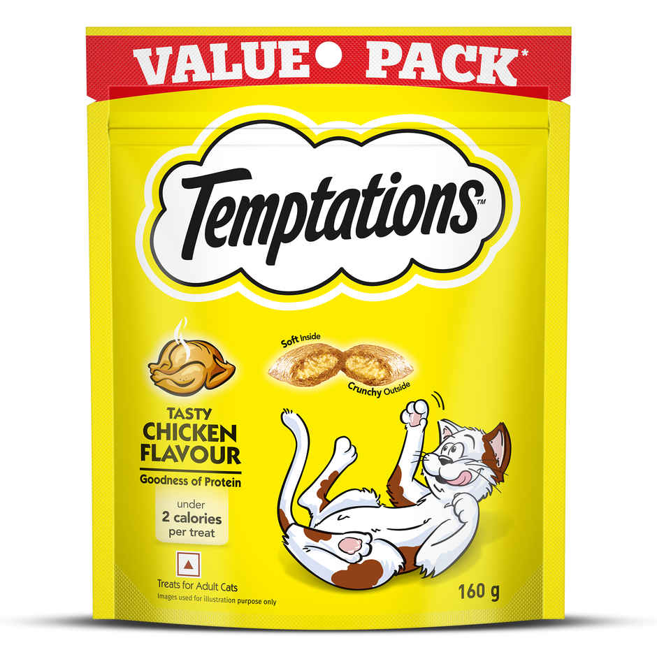 Temptations Cat Treats | Tasty Chicken Flavour Value Pack