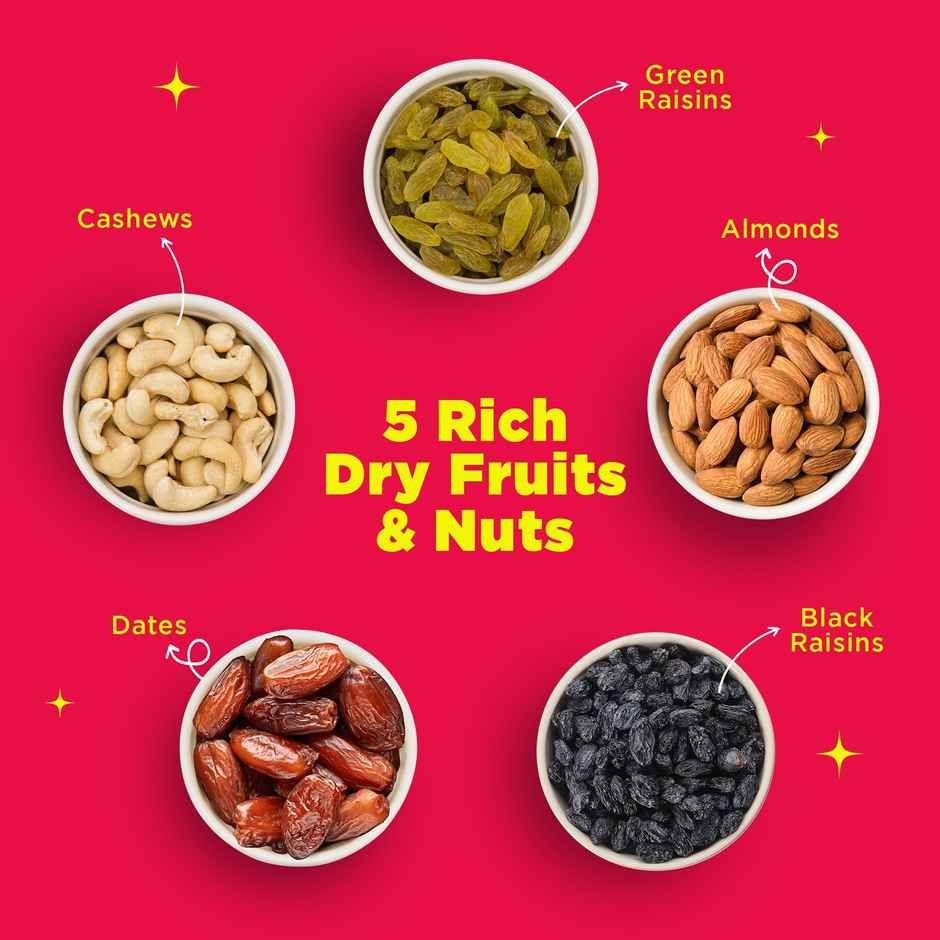 Yoga Bar Panchmeva Premium Nuts and Dry Fruits Mix- 850 gm