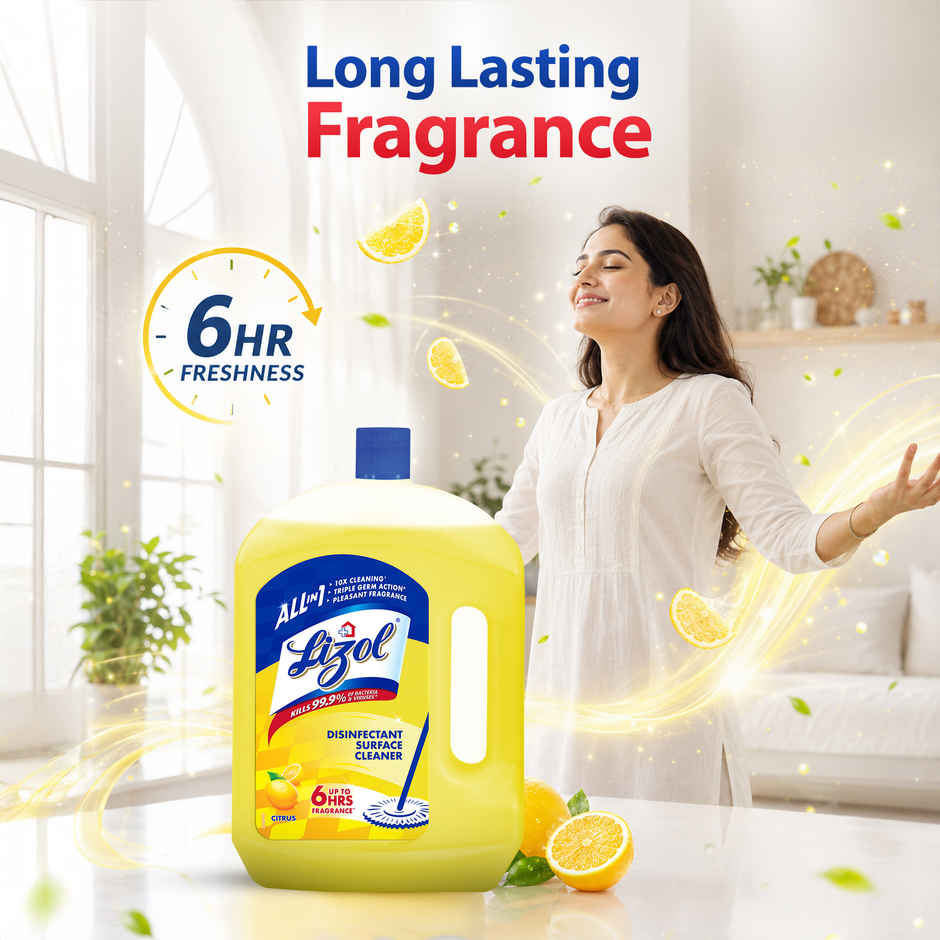 Lizol Citrus Floor Cleaner Liquid
