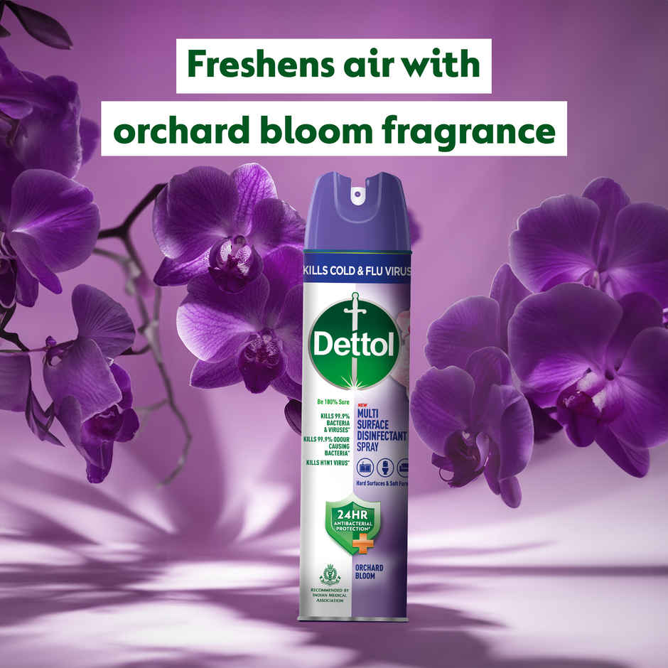Dettol Orchard Bloom Multi-Surface Disinfectant Sanitizer Spray