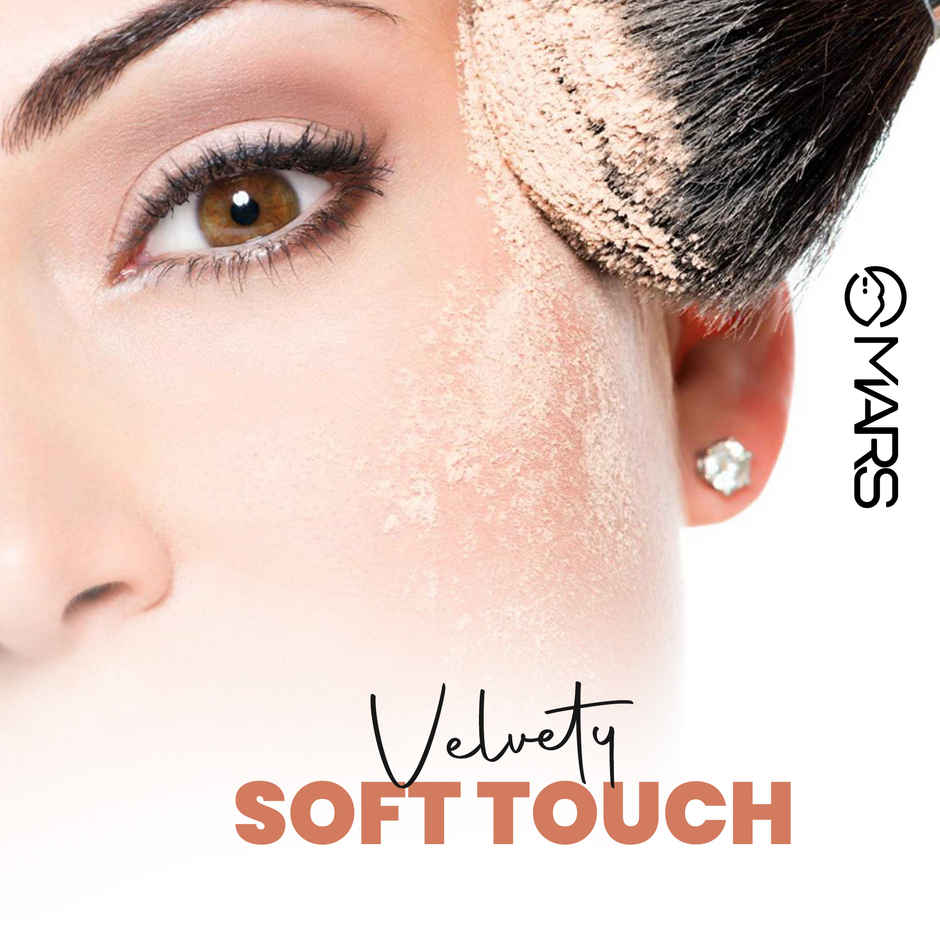 MARS Cosmetics Wonder 2 In 1 Compact With Mirror And Powder Puff (Shade-02) 16.0 GRAM