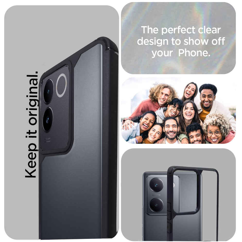 Artistque Case for Iqoo Z7 Pro | Vivo T2 Pro 5g TPU Back Cover - Transparent Shockproof