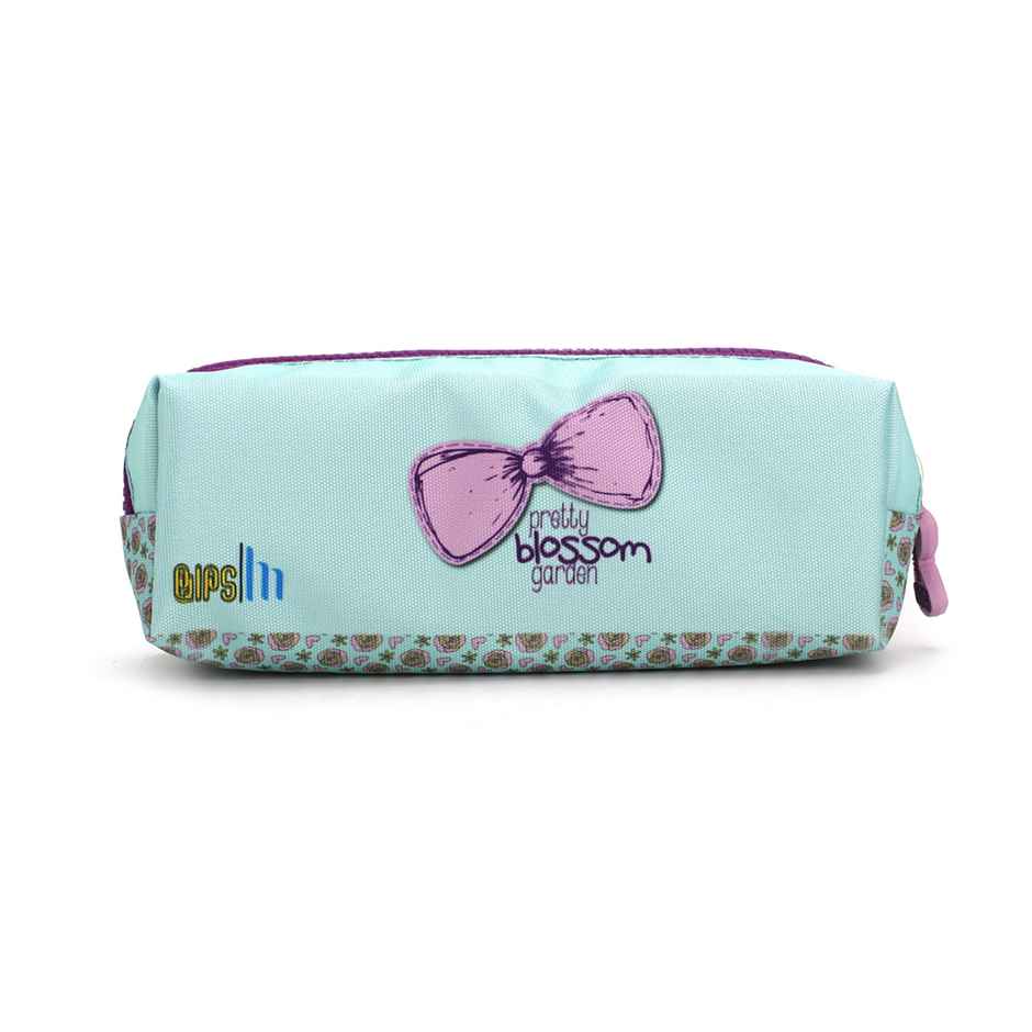Qips Polyster Zip Closure Printed Pencil Bag | 00006-Qips