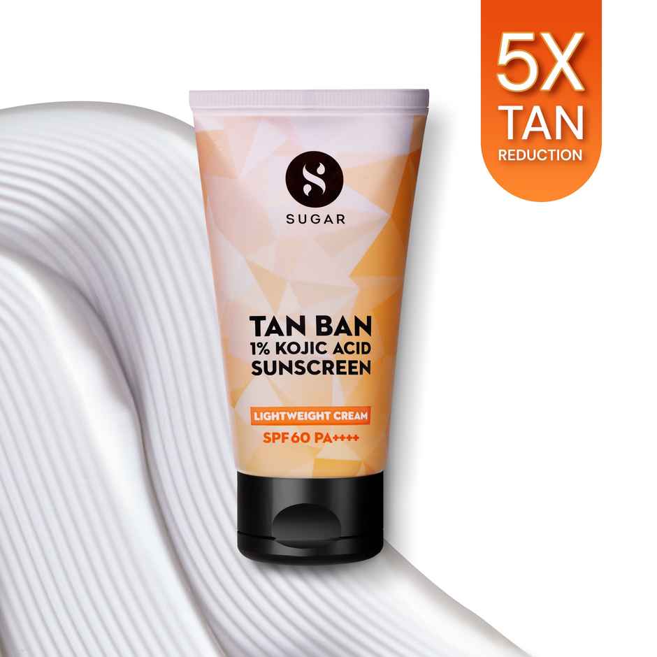 SUGAR Cosmetics Tan Ban 1% Kojic Acid Sunscreen