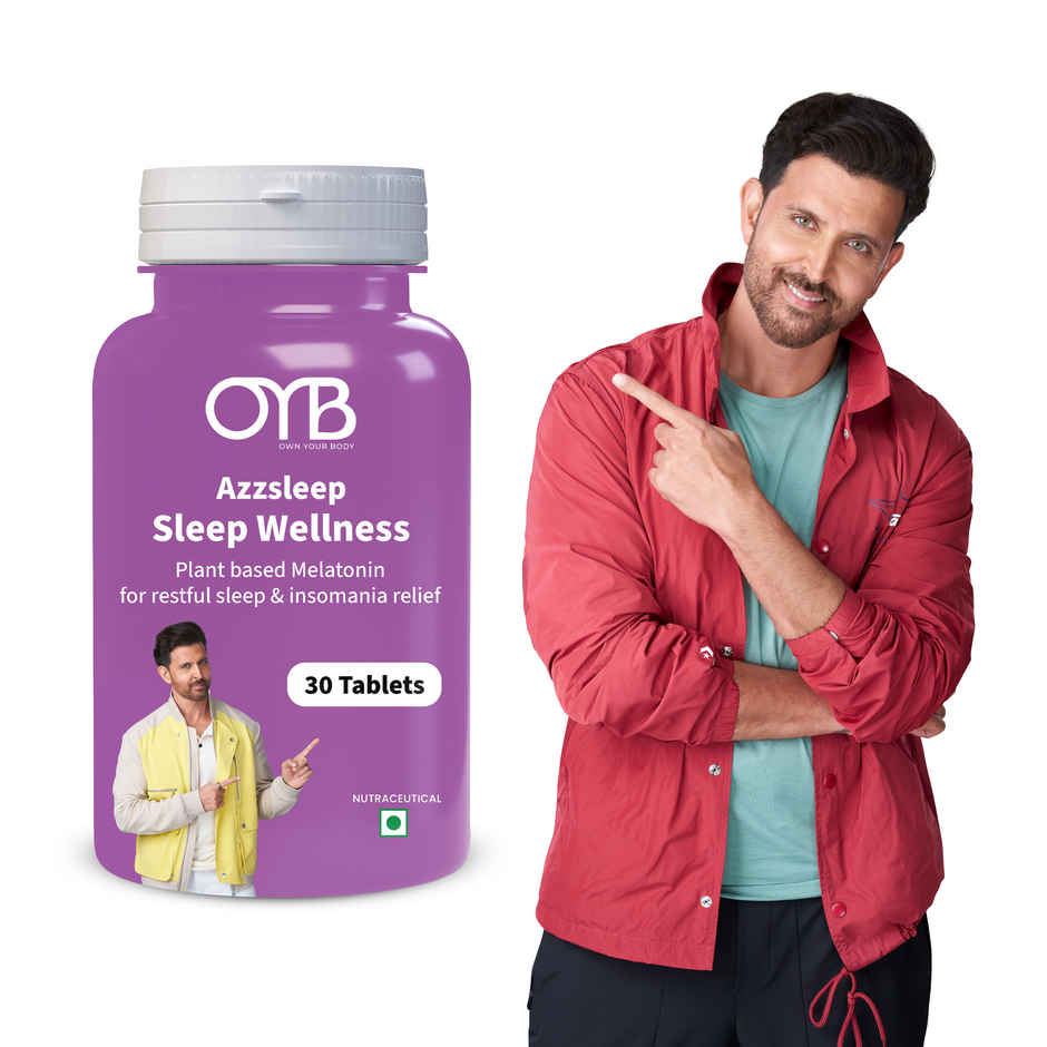 OYB Natural Sleep Tablets with Melatonin & Valerian Root | 30 Tablets | OYB Azzzleep