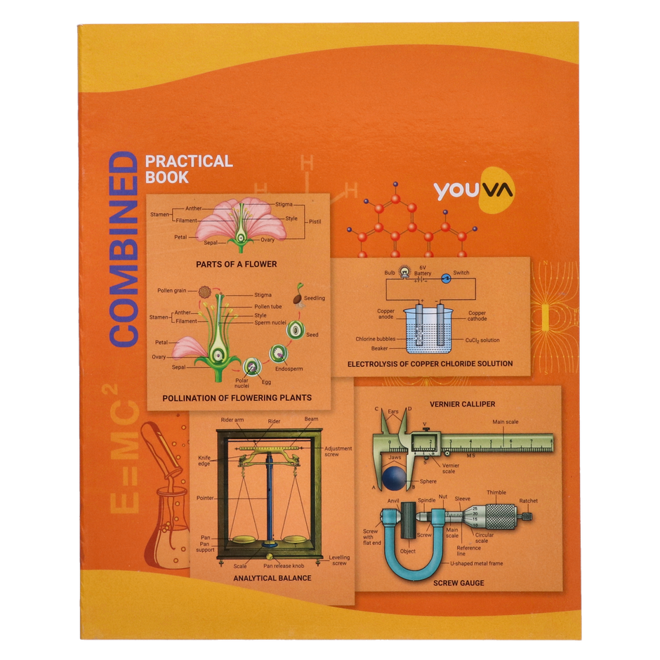 Navneet Youva Combined Practical Book 1 Ruled & 1 Plain side (21.5 x 26.5 cm, 128 Pages)
